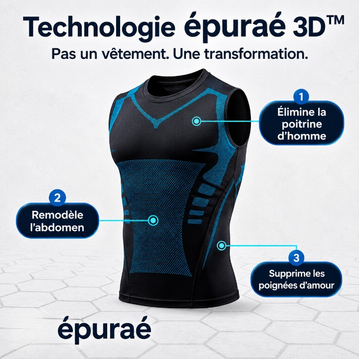 Gilet épuraé™| Ventre plat