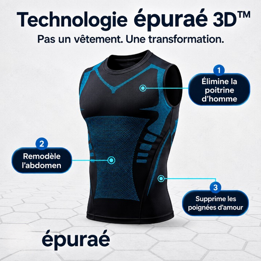 Gilet épuraé™| Ventre plat