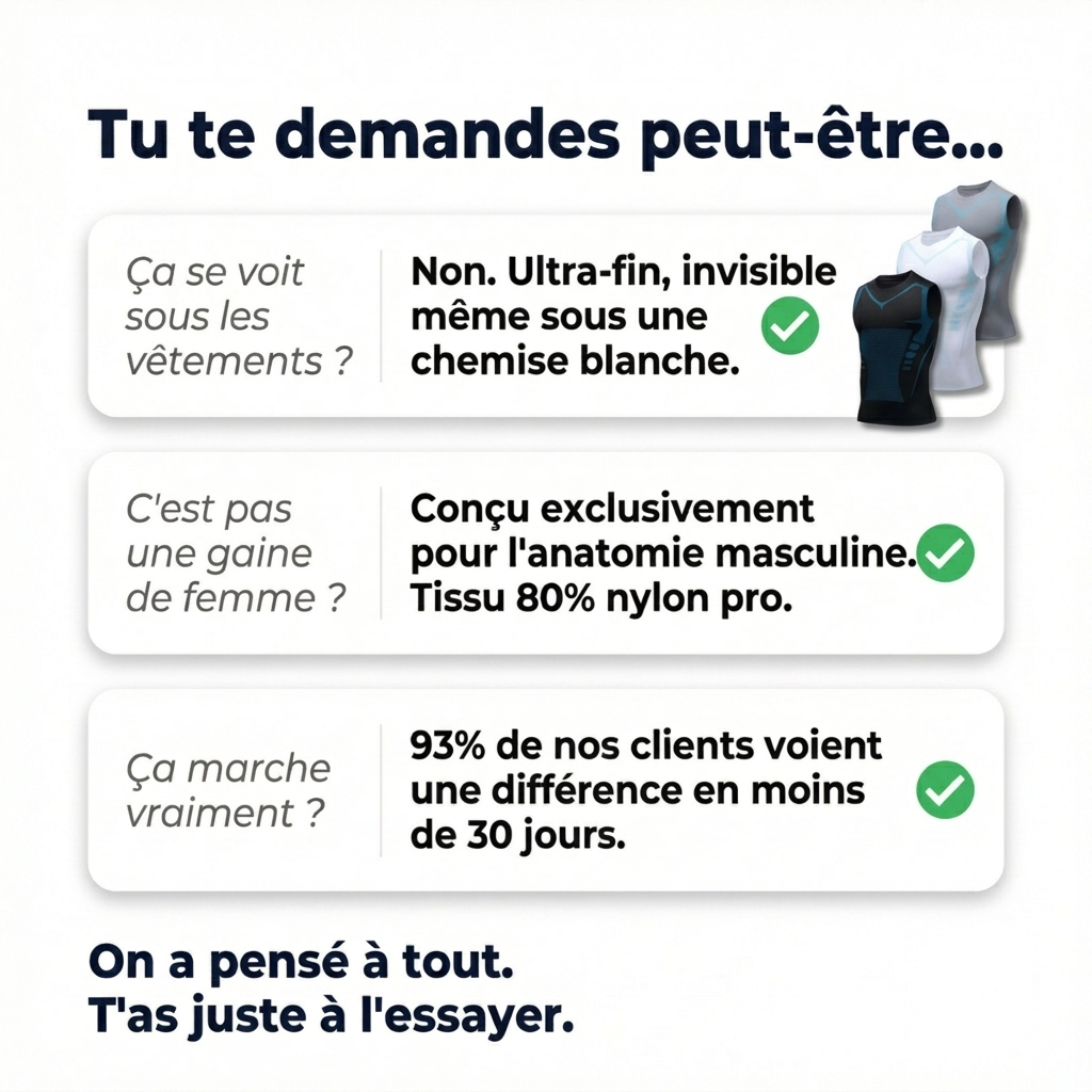 Gilet épuraé™| Ventre plat