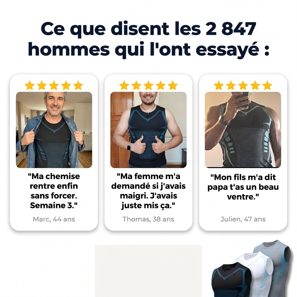 Gilet épuraé™| Ventre plat